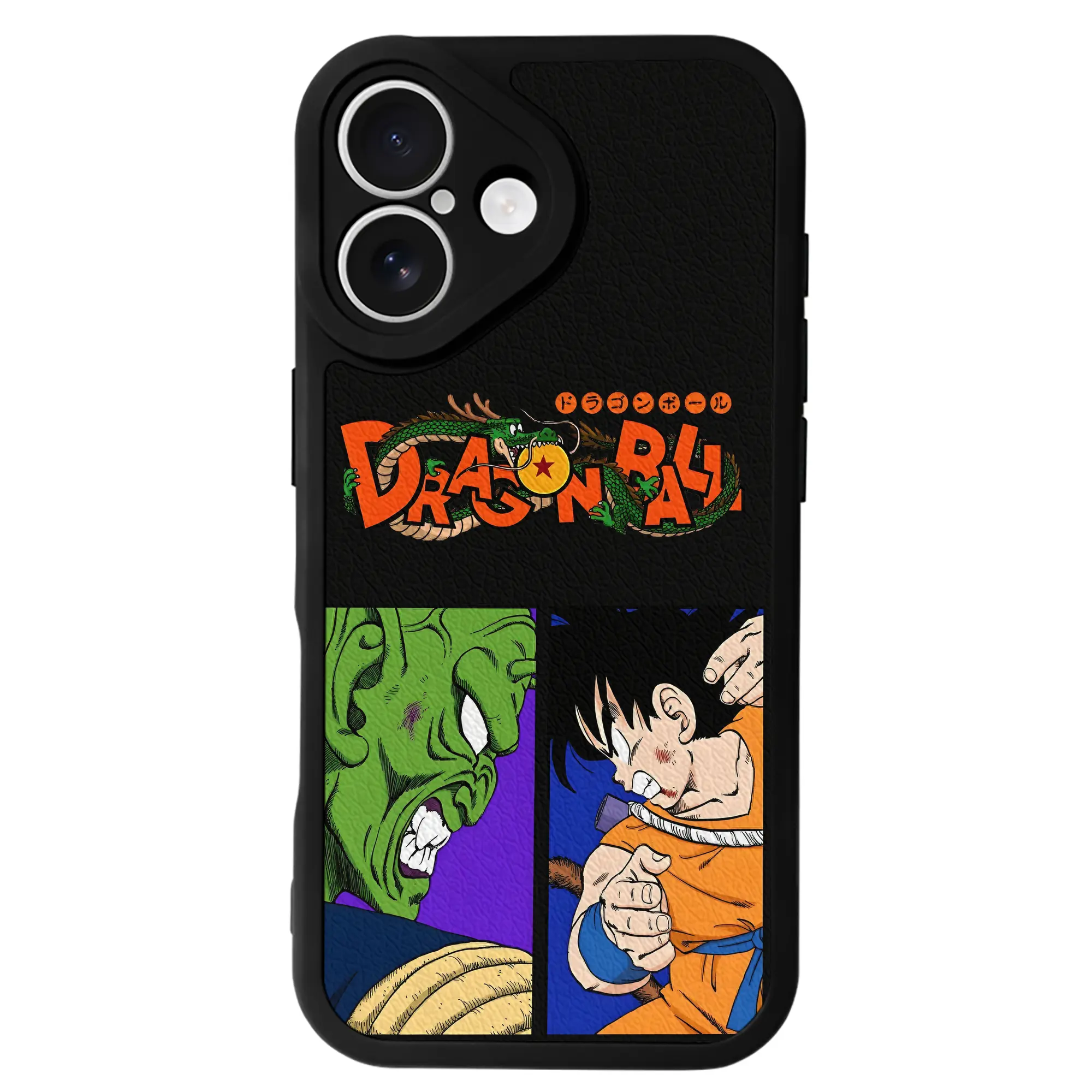 ドラゴンボール グッズ ピッコロ - IPhone 16シリーズ対応 ・ シリコンスマホケース ・ レザー調 ・ 高精度フィット ・ 耐衝撃 ・ ワイヤレス充電対応 ・ 精密カット